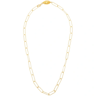 Shop Alighieri L'incognito 24kt Gold-plated Necklace