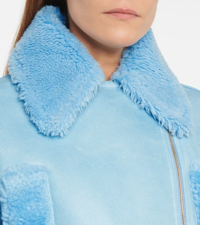 LA VESTE PAIOÙ羊毛皮皮革夹克
