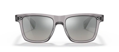 Shop Oliver Peoples Casian Ov5444su 200 Wayfarer Sunglasses In Grey