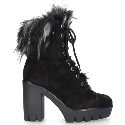 Shop Giuseppe Zanotti Ankle Boots Gintonic 80 Suede In Schwarz