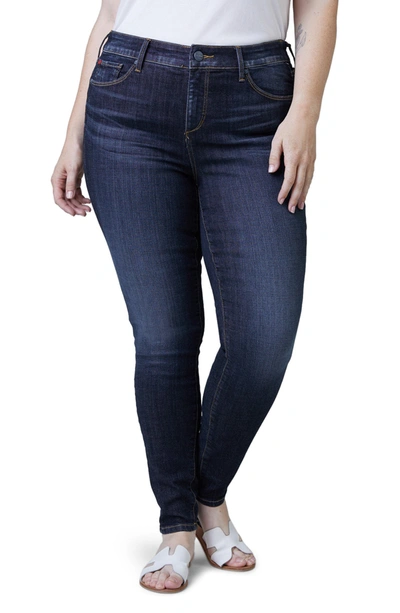 Shop Slink Jeans Mid Rise Denim Leggings In Kaliah