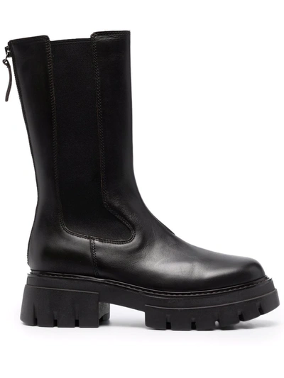 Ash Lennox Mid-calf Boots In Black