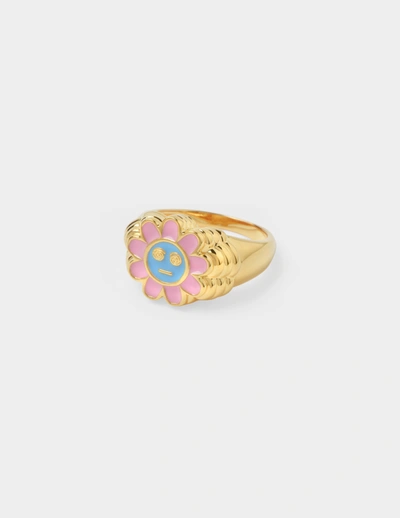 Shop July Child Dazed Flower Ring In Multicolor