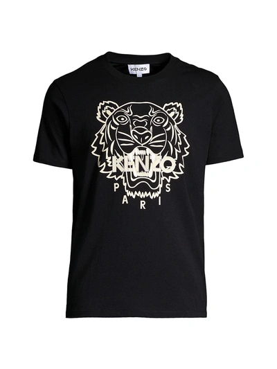 Shop Kenzo Classic Tiger T-shirt In Black