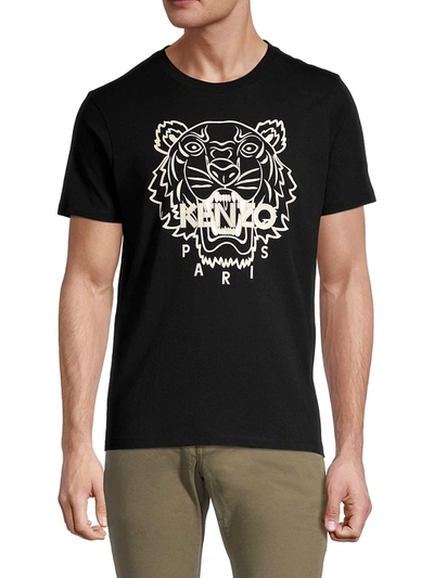 Shop Kenzo Classic Tiger T-shirt In Black