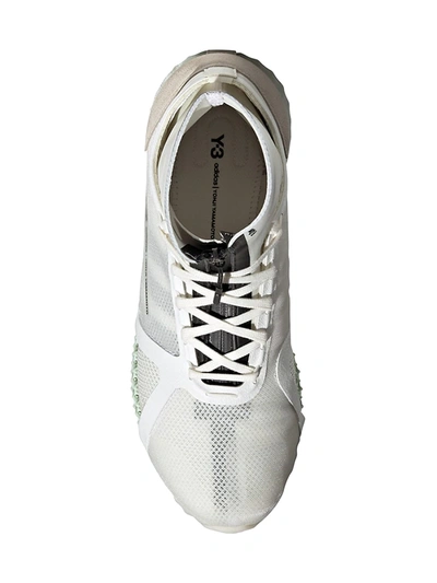 Shop Y-3 Runner 4d Sneakers In Core White