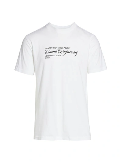 X Pioneer Dj Cotton T-shirt In White