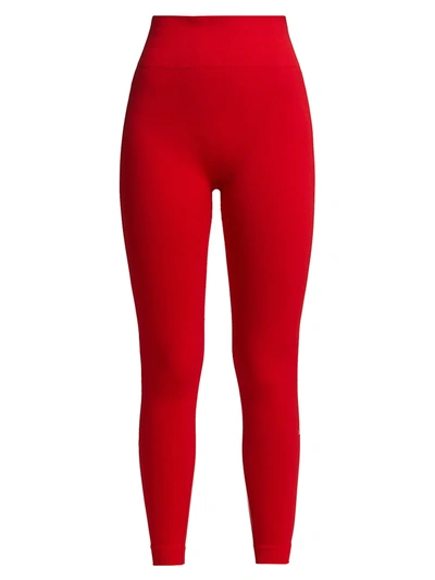 Shop Weworewhat Seamless Leggings In Ruby