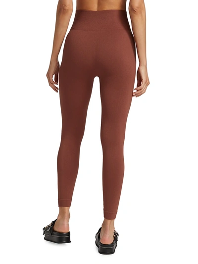 Shop Weworewhat Seamless Leggings In Ruby