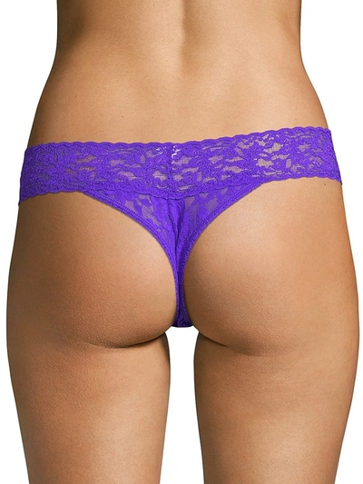 Shop Hanky Panky Signature Lace Original Rise Thong In Ivy