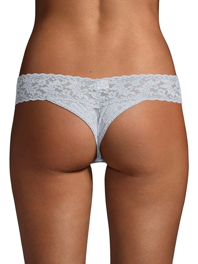 Shop Hanky Panky Signature Lace Original Rise Thong In Ivy