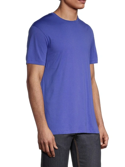 Shop Ralph Lauren Men's Crewneck Short-sleeve T-shirt In Blue