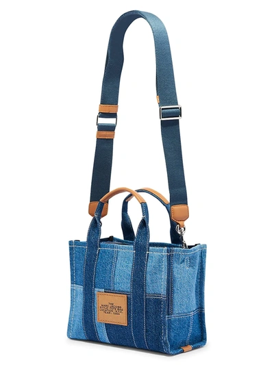 Shop Marc Jacobs Women's The Denim Small Tote In Blue Denim
