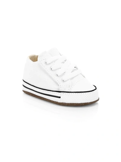 Shop Converse Baby's Chuck Taylor All Star Cribster Mid Sneakers In Wihte