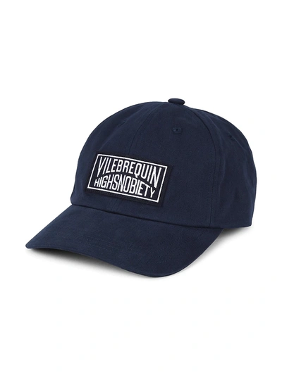 Shop Vilebrequin X Highsnobiety High Snobiety Trucker Hat In Deep Blue