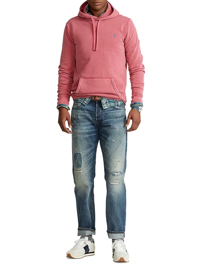 Polo Ralph Lauren Men's Classic-fit Distressed Selvedge Jeans In Russelwood  | ModeSens