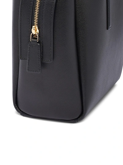 Shop Marc Jacobs Mini Leather Tote In Black