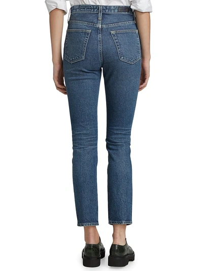 Shop Ag Women's Alexxis High-rise Slim Jeans In Blue