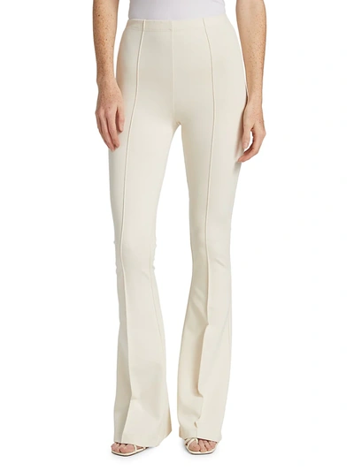 Shop Sablyn Bailey Kick Flare Pants In Gardenia