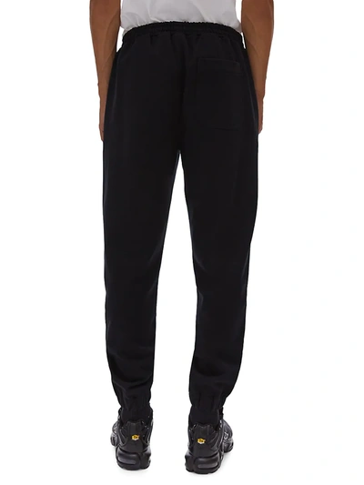 Shop Helmut Lang Men's Logo Sweatpants In Black