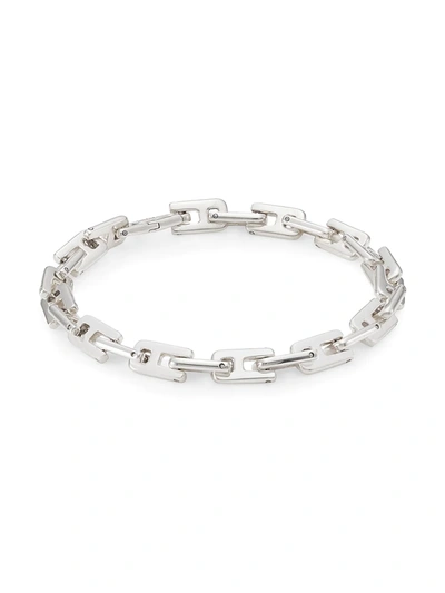 Shop Ambush Men's Sterling Silver A Chain Bracelet