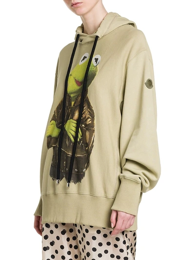 MONCLER 2 MONCLER 1952 KERMIT THE FROG HOODIE 400014196503