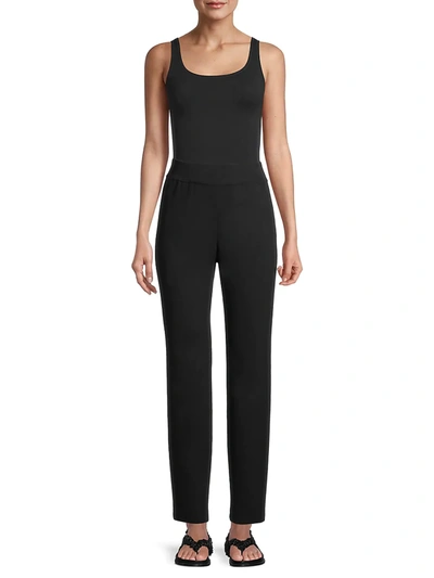 Shop Lafayette 148 Women's Remsen Knit Pants In Black