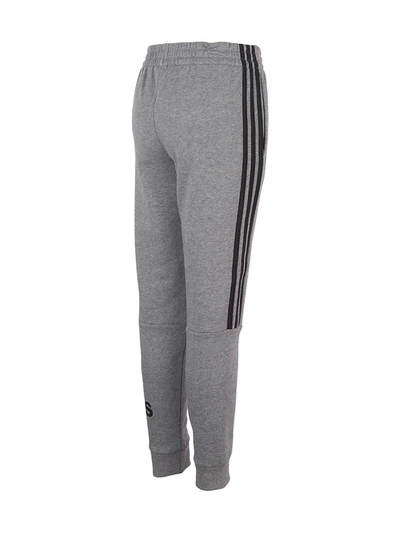 Shop Adidas Originals Boy's Three-stripe Logo Jogger Pants In Black