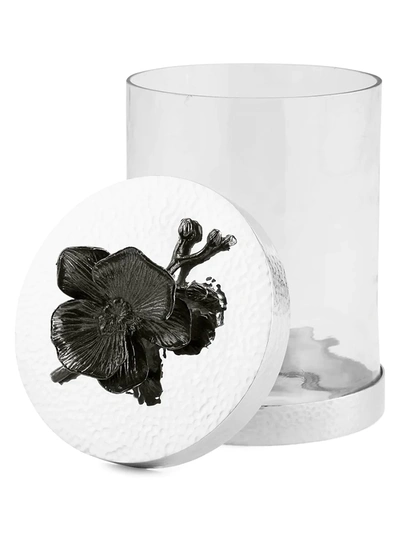 Shop Michael Aram Black Orchid Canister Small