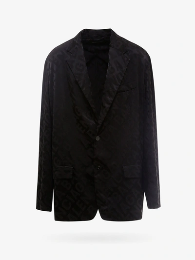 Shop Balenciaga Blazer In Black