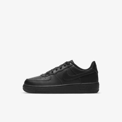 Shop Nike Force 1 Le Little Kids' Shoes In Black,black