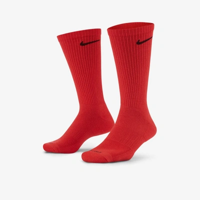 Shop Nike Everyday Plus Cushioned Training Crew Socks In Multi-color