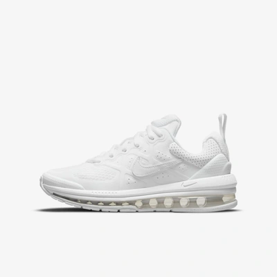 Nike Air Max Genome Big Kids' Shoes In White/white | ModeSens