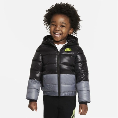 Shop Nike Sportswear Toddler Puffer Jacket In Black