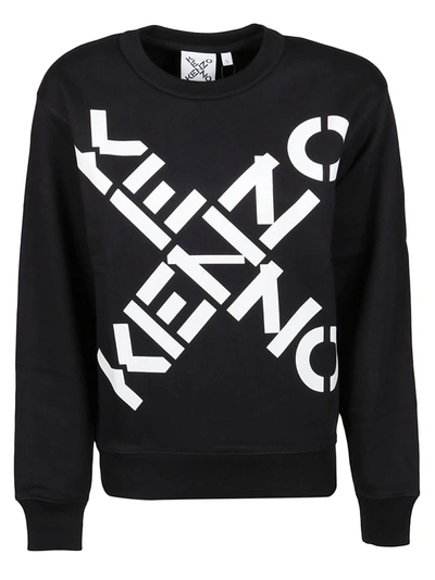 Shop Kenzo Sport Classic Sweatshirt In Noir