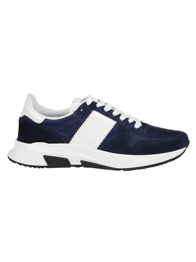 Shop Tom Ford Sneakers Low Top In Indigo