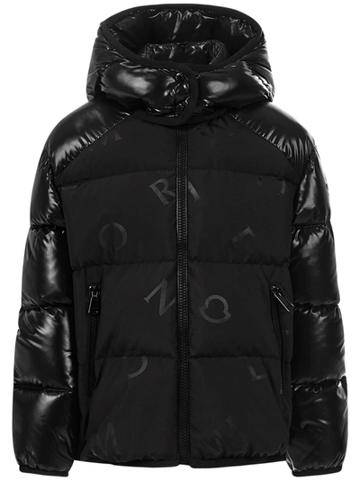 Shop Moncler Enfant Ayfer Down Jacket In Black