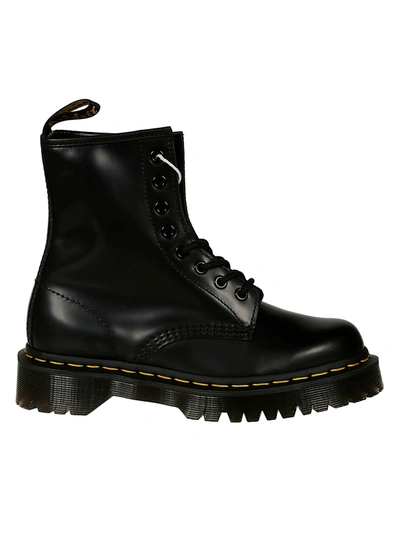 Shop Dr. Martens' Dr. Martens Smooth Lace-up Boots In Nero