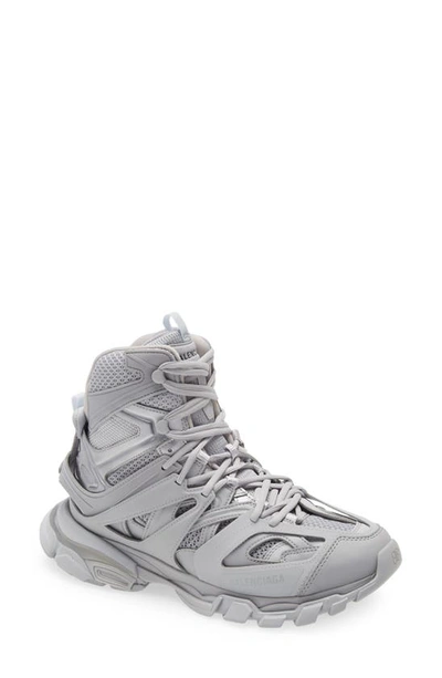 Shop Balenciaga Track Hike Sneaker In Light Grey