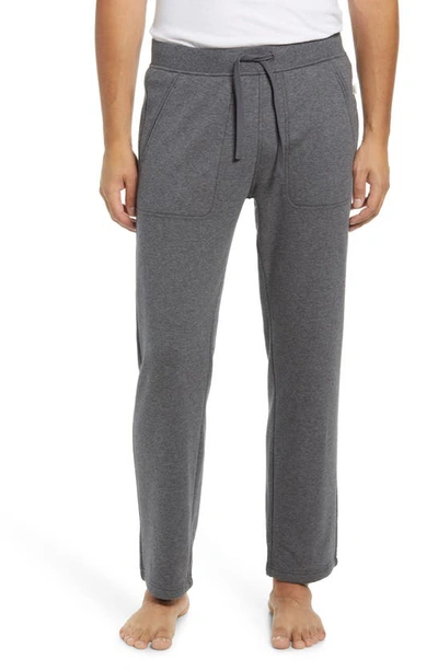 Shop Ugg Gifford Pajama Pants In Charcoal Heather