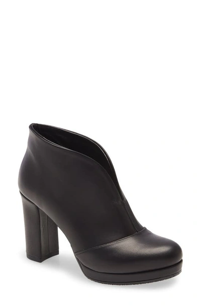 Cordani Noble Bootie In Black Leather