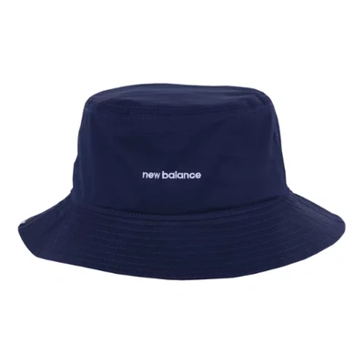 Shop New Balance Unisex Nb Bucket Hat In Blue