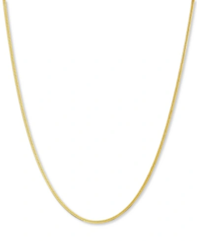 Shop Giani Bernini 18" Herringbone Chain In 18k Gold Over Sterling Silver Necklace And Sterling Silver, C In Gold Over Silver