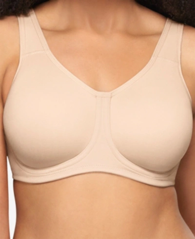 Wacoal Sport High-impact Underwire Bra 855170, Up To H Cup In Sand