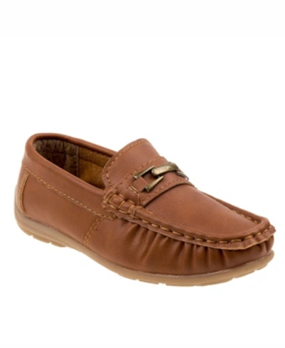 Shop Josmo Toddler Boys Loafers In Cognac