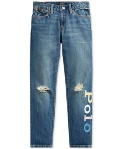 Shop Polo Ralph Lauren Big Girls Astor Slim Boyfriend Jeans In Jacey Wash