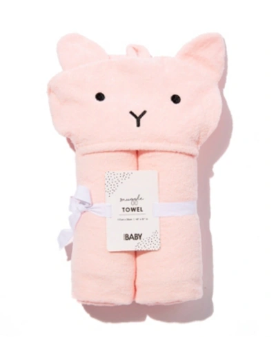 Shop Cotton On Baby Boys And Girls Baby Snuggle Towel In Pink