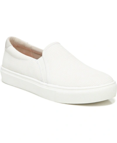 Shop Dr. Scholl's Women's Nova Slip-ons Women's Shoes In White Snake Faux Leather