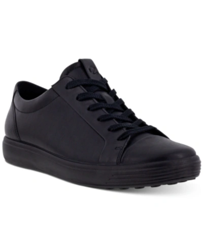 Shop Ecco Women's Soft 7 Mono 2.0 Sneakers Women's Shoes In Black/black