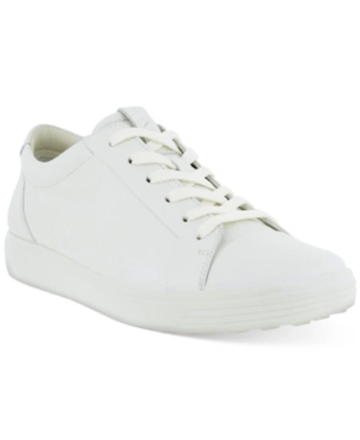 Shop Ecco Women's Soft 7 Mono 2.0 Sneakers Women's Shoes In White